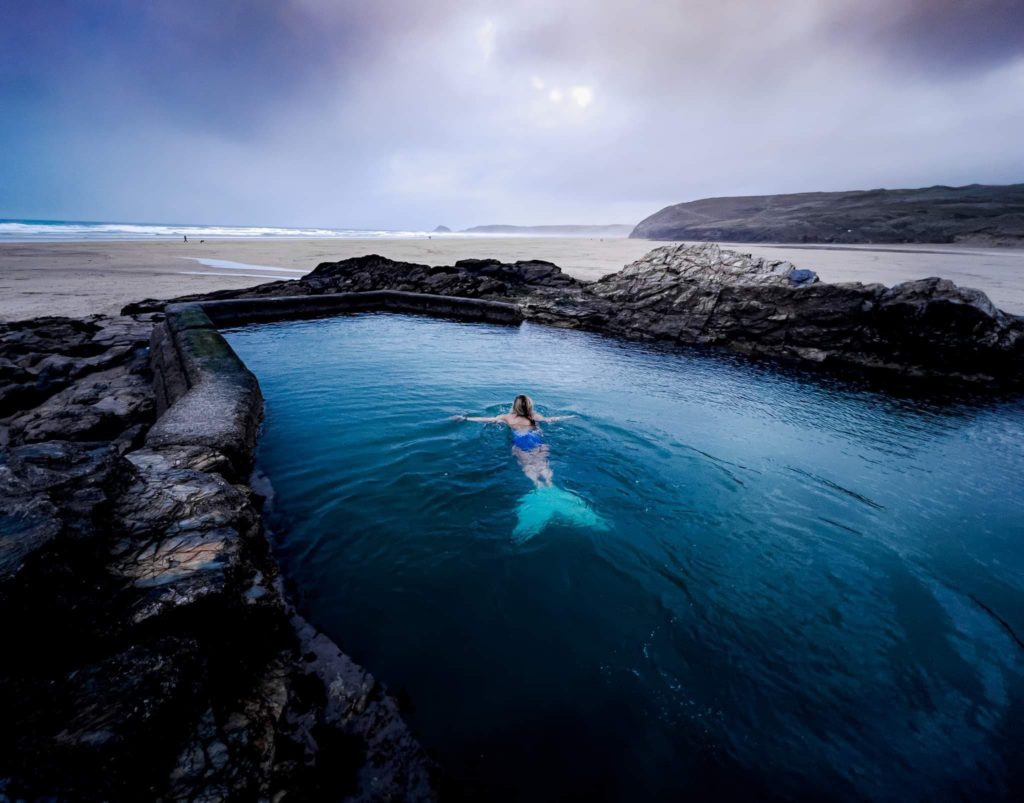 Mermaid Pool at Perranporth