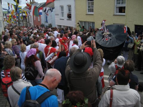 Padstow Obby Oss festival