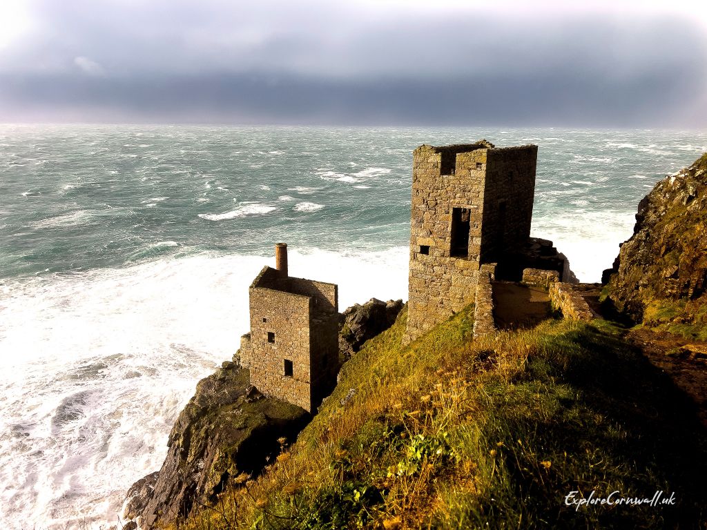 The Crowns Engine Houses at Botallack Mine