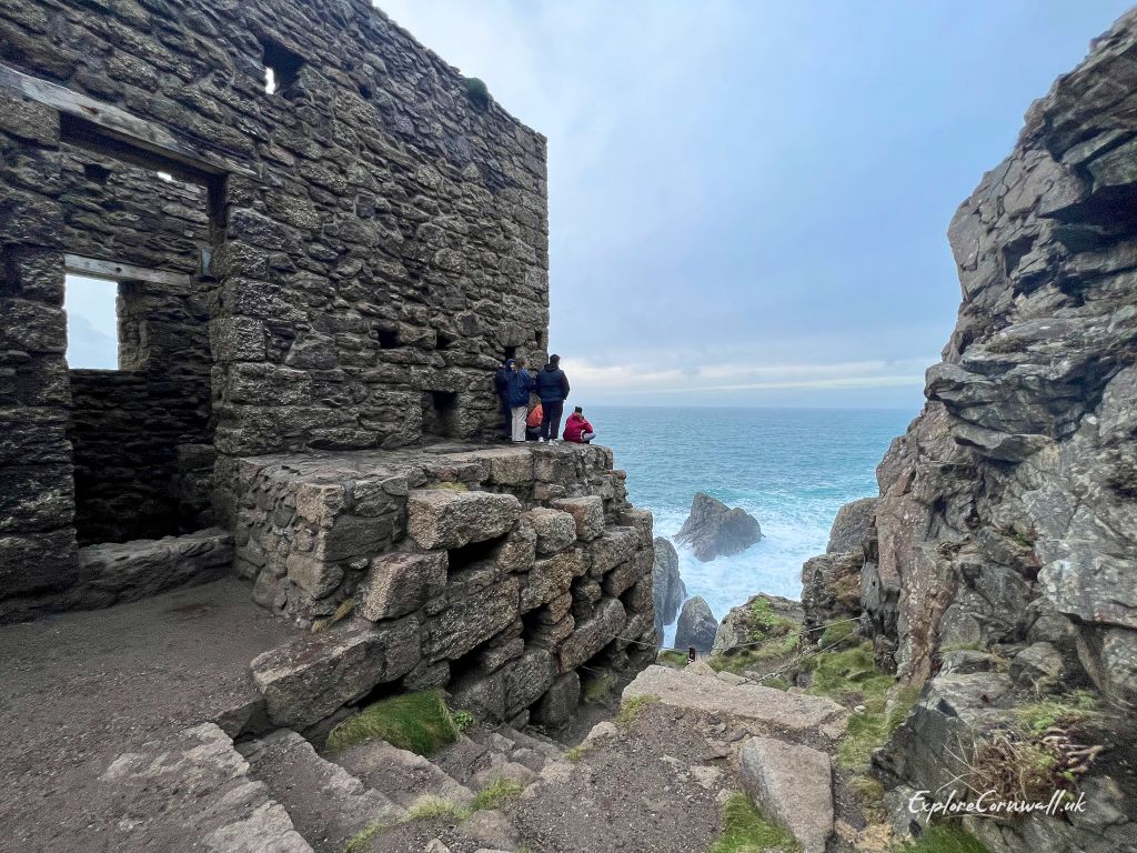 Sheltering from the storm at Botallack