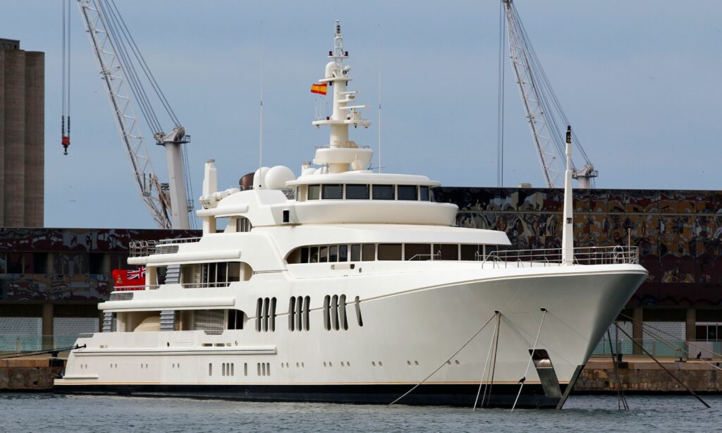 superyachts in cornwall